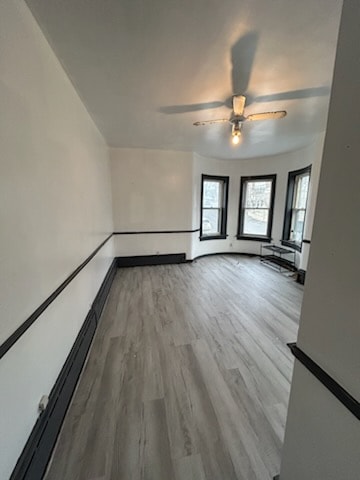 Hallway renovation completed by Patriot Commercial and Residential